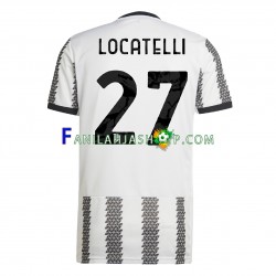 Juventus Pelipaidat Locatelli 27 Kotipelipaita 2022-2023 Lyhythihainen ,Miehet