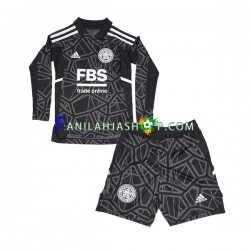 Leicester City Pelipaidat Maalivahdin Kotipelipaita 2022-2023 Pitkähihainen ,Lapset