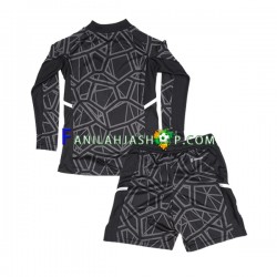 Leicester City Pelipaidat Maalivahdin Kotipelipaita 2022-2023 Pitkähihainen ,Lapset