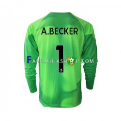 Liverpool Pelipaidat A.Becker 1 Maalivahdin Kolmaspelipaita 2022-2023 Pitkähihainen ,Miehet