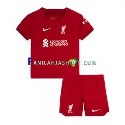 Liverpool Pelipaidat Kotipelipaita 2022-2023 Lyhythihainen ,Lapset