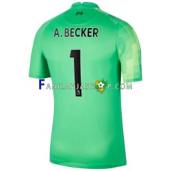 Liverpool Pelipaidat A.Becker 1 Maalivahdin Kotipelipaita 2021-2022 Lyhythihainen ,Miehet