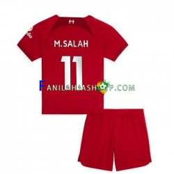 Liverpool Pelipaidat M.Salah 11 Kotipelipaita 2022-2023 Lyhythihainen ,Lapset