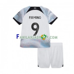 Liverpool Pelipaidat Roberto Firmino 9 Vieraspelipaita 2022-2023 Lyhythihainen ,Lapset