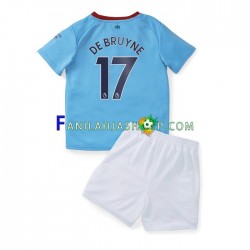Manchester City Pelipaidat De Bruyne 17 Kotipelipaita 2022-2023 Lyhythihainen ,Lapset