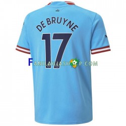 Manchester City Pelipaidat De Bruyne 17 Kotipelipaita 2022-2023 Lyhythihainen ,Miehet