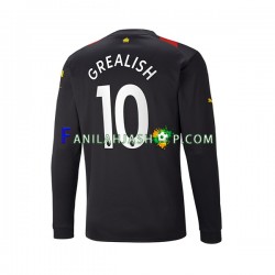 Manchester City Pelipaidat Grealish 10 Long Vieraspelipaita 2022-2023 Lyhythihainen