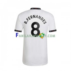 Manchester United Pelipaidat Bruno Fernandes 8 Vieraspelipaita 2022-2023 Lyhythihainen ,Miehet