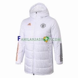 Manchester United Valkoinen Puuvillaneuletakki ,Miehet