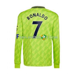 Manchester United Pelipaidat Cristiano Ronaldo Kolmaspelipaita 2022-2023 Pitkähihainen ,Miehet