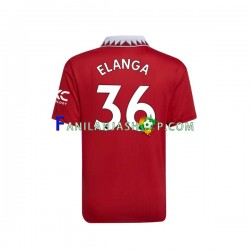 Manchester United Pelipaidat Elanga 36 Kotipelipaita 2022-2023 Lyhythihainen ,Miehet