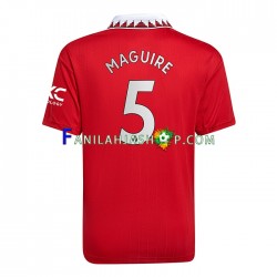 Manchester United Pelipaidat Harry Maguire 5 Kotipelipaita 2022-2023 Lyhythihainen ,Miehet