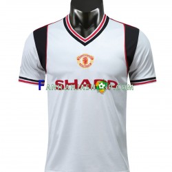 Manchester United Pelipaidat 1985 Retro Vieraspelipaita Lyhythihainen ,Miehet