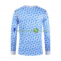 Manchester United Pelipaidat 1992 Retro Kotipelipaita Pitkähihainen ,Miehet