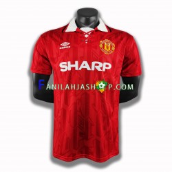 Manchester United Pelipaidat Retro Kotipelipaita 1994 Lyhythihainen ,Miehet