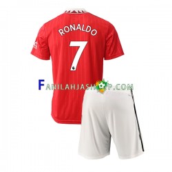 Manchester United Pelipaidat Ronaldo 7 Kotipelipaita 2022-2023 Lyhythihainen ,Lapset