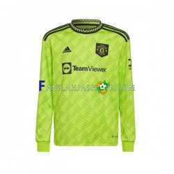 Manchester United Pelipaidat Kolmaspelipaita 2022-2023 Pitkähihainen ,Miehet