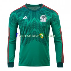 Meksiko Pelipaidat Kotipelipaita World Cup 2022 Pitkähihainen ,Miehet