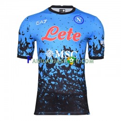 Napoli Pelipaidat Halloween Kotipelipaita 2022-2023 Lyhythihainen ,Miehet
