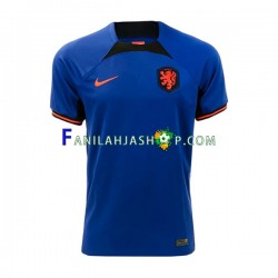 Alankomaat Pelipaidat Memphis 10 Vieraspelipaita World Cup 2022 Lyhythihainen ,Miehet