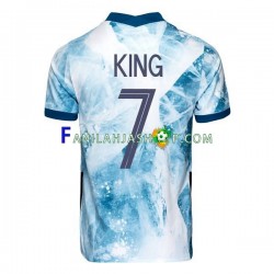 Norja Pelipaidat Joshua King 7 2020-2021 Vieraspelipaita Lyhythihainen ,Miehet