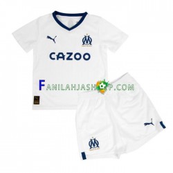 Olympique de Marseille Pelipaidat Kotipelipaita 2022-2023 Lyhythihainen ,Lapset