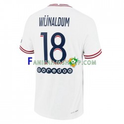 Paris Saint-Germain Pelipaidat Georginio Wijnaldum 18 Neljäspelipaita 2021-2022 Lyhythihainen ,Miehet