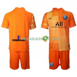 Paris Saint-Germain Pelipaidat Maalivahdin Kotipelipaita 2021-2022 Lyhythihainen ,Lapset