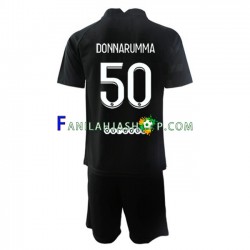Paris Saint-Germain Pelipaidat Gianluigi Donnarumma 50 Maalivahdin Vieraspelipaita 2021-2022 Lyhythihainen ,Lapset