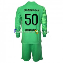 Paris Saint-Germain Pelipaidat Gianluigi Donnarumma 50 Maalivahdin Kolmaspelipaita 2021-2022 Pitkähihainen ,Lapset