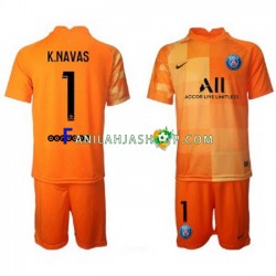 Paris Saint-Germain Pelipaidat Keylor Navas 1 Maalivahdin Kotipelipaita 2021-2022 Lyhythihainen ,Lapset