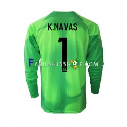 Paris Saint-Germain Pelipaidat Keylor Navas 1 Maalivahdin Kotipelipaita 2022-2023 Pitkähihainen ,Miehet