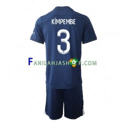 Paris Saint-Germain Pelipaidat Kimpembe 3 Kotipelipaita 2022-2023 Lyhythihainen ,Lapset