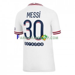 Paris Saint-Germain Pelipaidat Lionel Messi 30 Neljäspelipaita 2021-2022 Lyhythihainen ,Miehet