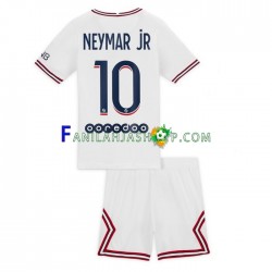 Paris Saint-Germain Pelipaidat Neymar Jr 10 Neljäspelipaita 2021-2022 Lyhythihainen ,Lapset