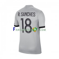 Paris Saint-Germain Pelipaidat R.Sanches 18 Vieraspelipaita 2022-2023 Lyhythihainen ,Miehet