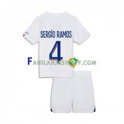 Paris Saint-Germain Pelipaidat Sergio Ramos 4 Kolmaspelipaita 2022-2023 Lyhythihainen ,Lapset
