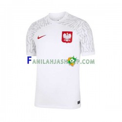 Puola Pelipaidat Kotipelipaita World Cup 2022 Lyhythihainen ,Miehet