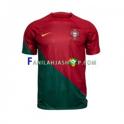 Portugali Pelipaidat Kotipelipaita World Cup 2022 Lyhythihainen ,Miehet