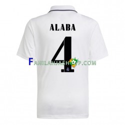 Real Madrid Pelipaidat Alaba 4 Kotipelipaita 2022-2023 Lyhythihainen ,Miehet