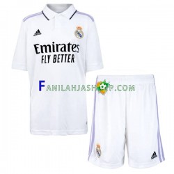 Real Madrid Pelipaidat Kotipelipaita 2022-2023 Lyhythihainen ,Lapset