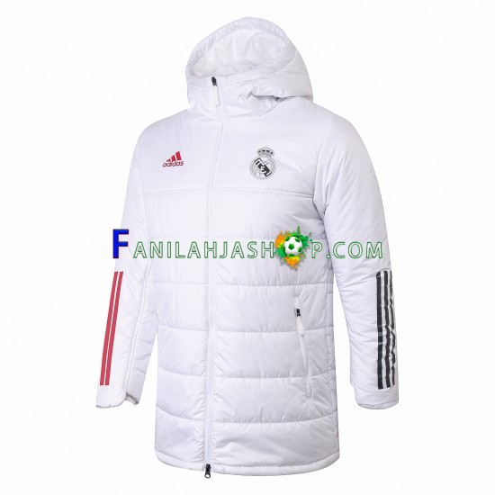 Real Madrid Valkoinen Puuvillaneuletakki ,Miehet