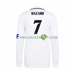 Real Madrid Pelipaidat Eden Hazard 7 Kotipelipaita 2022-2023 Pitkähihainen ,Miehet