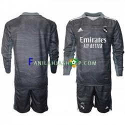 Real Madrid Pelipaidat Maalivahdin Kotipelipaita 2021-2022 Pitkähihainen ,Lapset