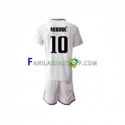 Real Madrid Pelipaidat Modrić Luka 10 Kotipelipaita 2022-2023 Lyhythihainen ,Lapset