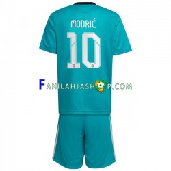 Real Madrid Pelipaidat Modrić Luka 10 Kolmaspelipaita 2021-2022 Lyhythihainen ,Lapset