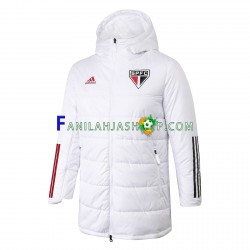 Sao Paulo Valkoinen Puuvillaneuletakki ,Miehet