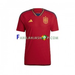 Espanja Pelipaidat Kotipelipaita World Cup 2022 Lyhythihainen ,Miehet