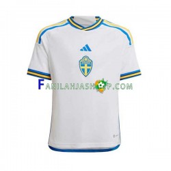 Ruotsi Pelipaidat Vieraspelipaita 2022 Lyhythihainen ,Miehet