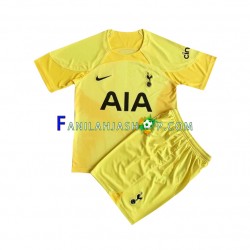 Tottenham Hotspur Pelipaidat Maalivahdin Kotipelipaita 2022-2023 Lyhythihainen ,Lapset